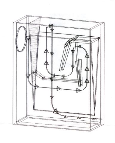 Principle of wave propagation through Römer ESL Horn folding  